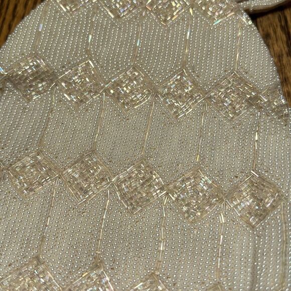 Vintage Beaded Handbag/semi Shoulder - Picture 7 of 7